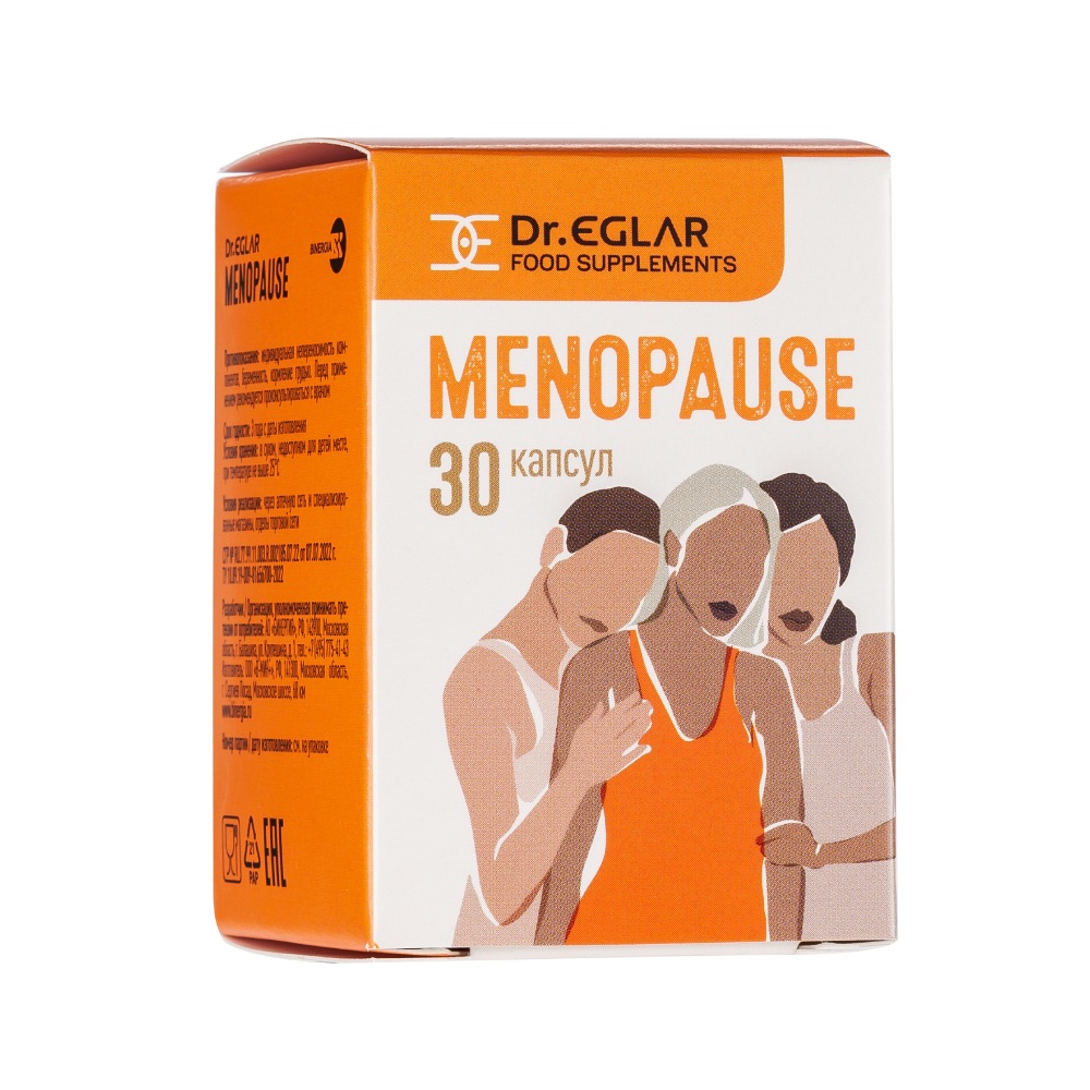 Dr.EGLAR MENOPAUSE (ДОКТОР ЭГЛАР МЕНОПАУЗА) капсулы 30-60 шт